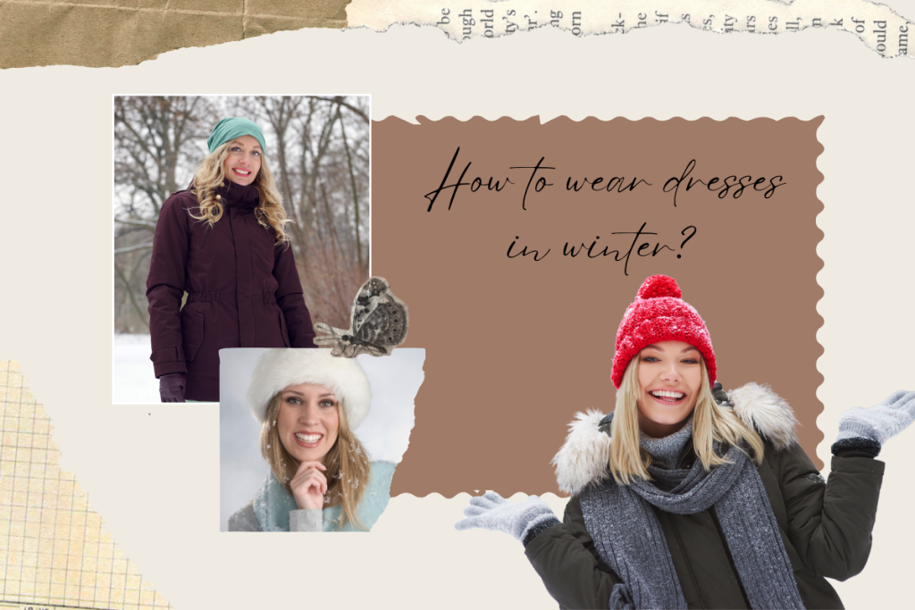 How to wear dresses in winter