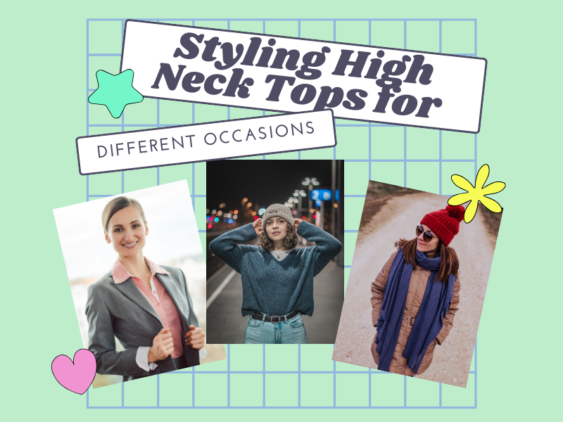 Styling High Neck Tops for different occasion